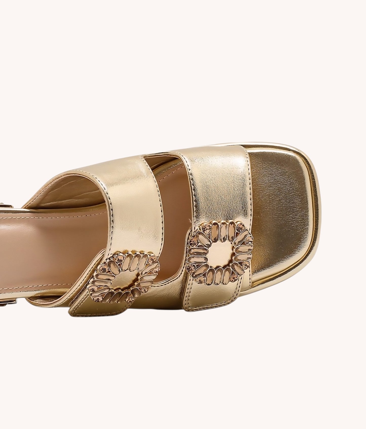 Marina Jewel Buckle Sandal