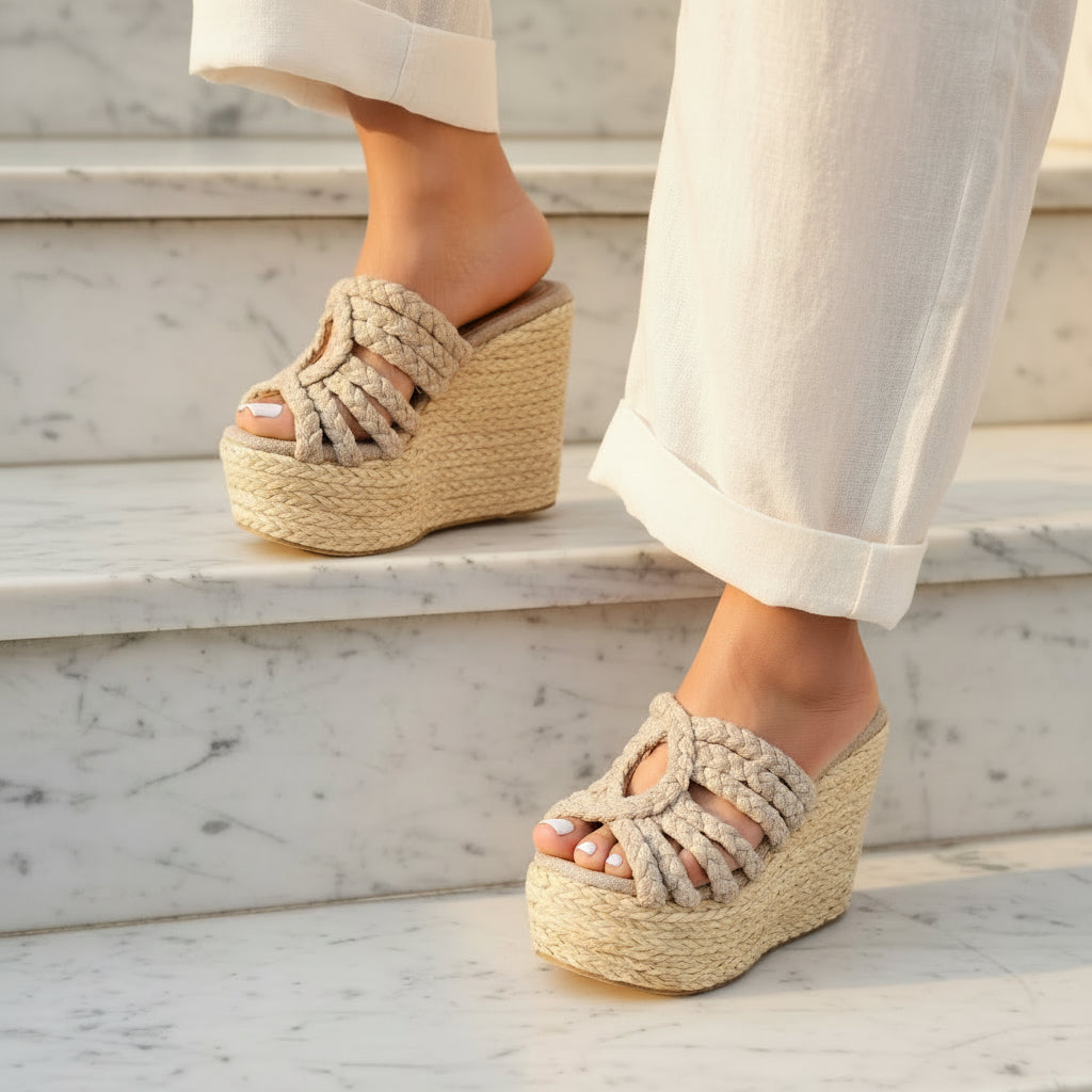 Palma Wedge Sandals