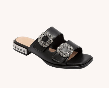 Marina Jewel Buckle Sandal