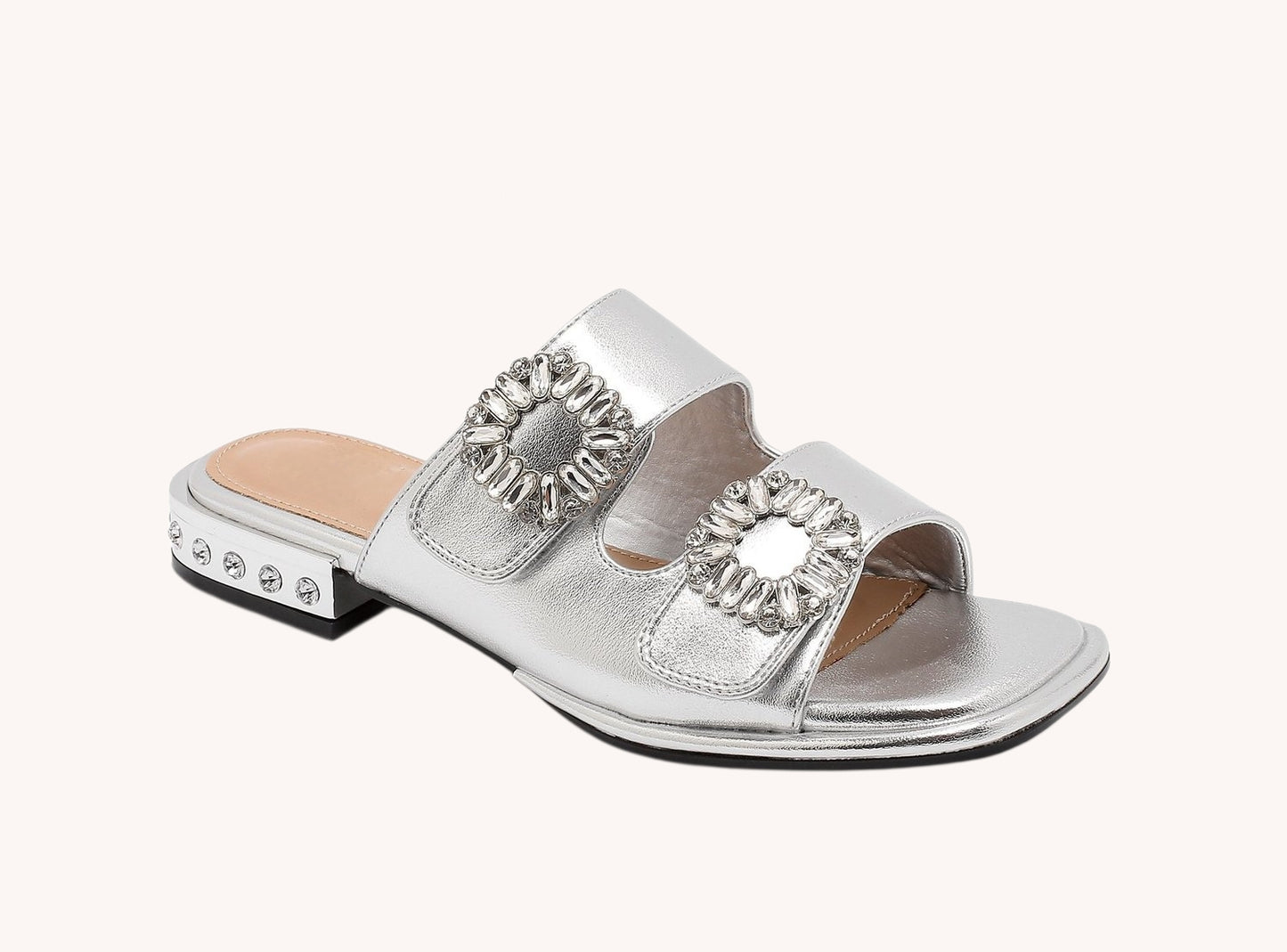 Marina Jewel Buckle Sandal