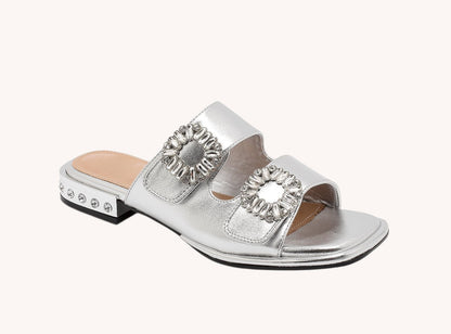 Marina Jewel Buckle Sandal