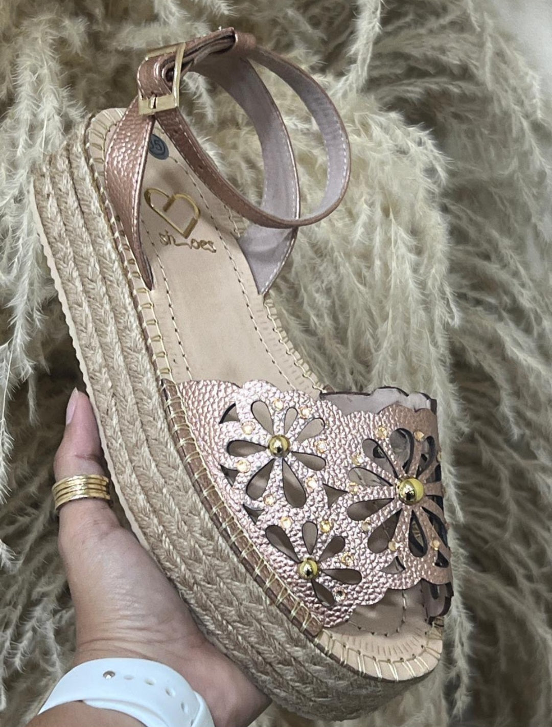 Dahlia Espadrille Flat Sandal
