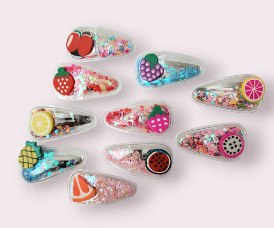 Sparkle Snap Hair Clips