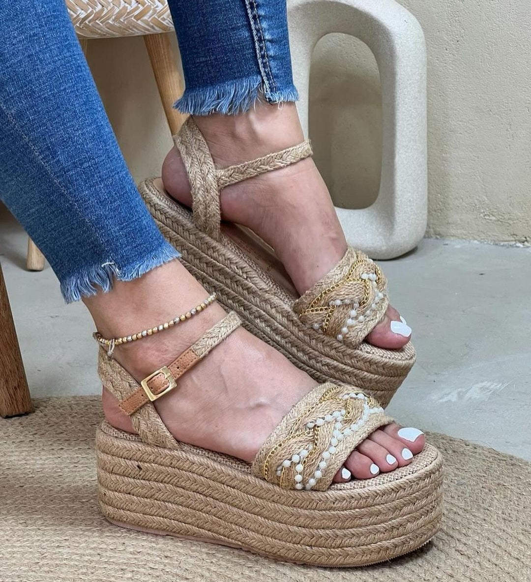 Carliz Jute Espadrille